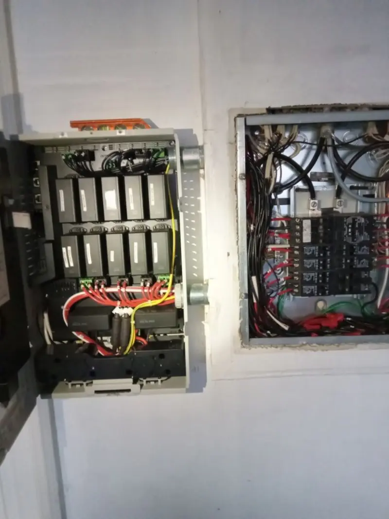 Electrical panel upgrade completed for Indoor Lighting Installation in Colon